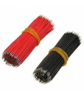 400Pcs 6cm Breadboard Jumper Cable Electronic Wires Black Red Co